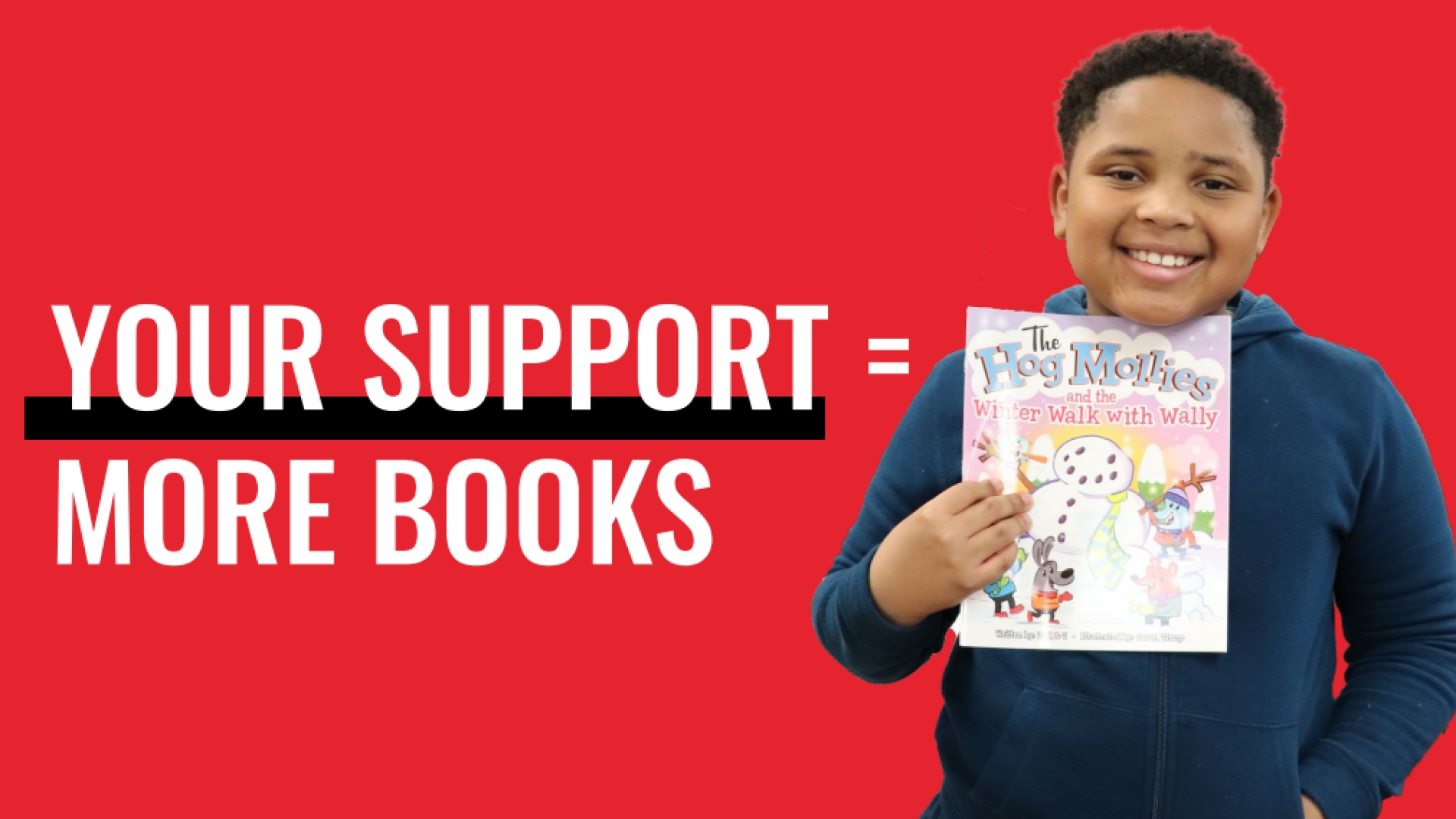 Your Support = More Books (click to read about more opportunities)